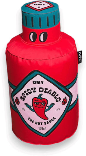 Omy Φουσκωτό Μαξιλάρι Δαπέδου Spicy Diablo