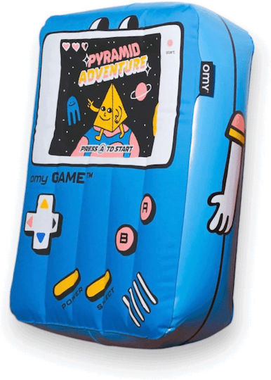 Omy Inflatable Floor Pillow Video Game