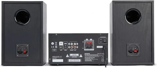 Aiwa Ηχοσύστημα 2.0 MSBTU-900DAB/BK 100W με CD Player και Bluetooth Μαύρο