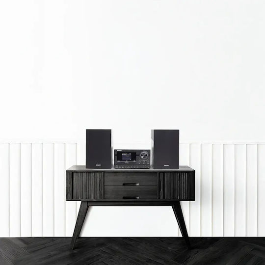 Aiwa Ηχοσύστημα 2.0 MSBTU-900DAB/BK 100W με CD Player και Bluetooth Μαύρο