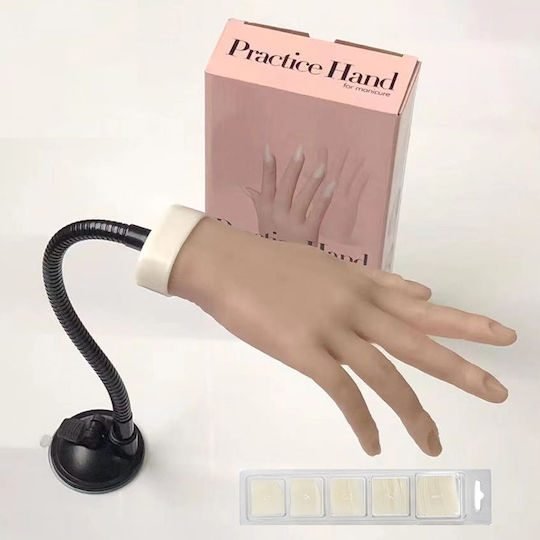 Beauty Training Hand Educational Realistic Manicure Hand
