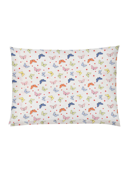 Dimcol Butterfly Kids Cotton Pillowcase 50x70cm 49 Multi