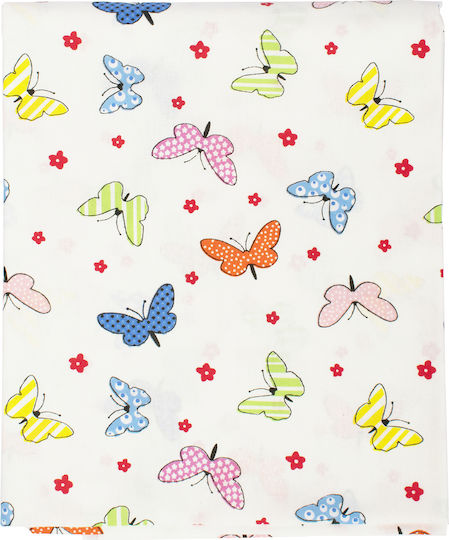 Dimcol Butterfly Kids Cotton Pillowcase 50x70cm 49