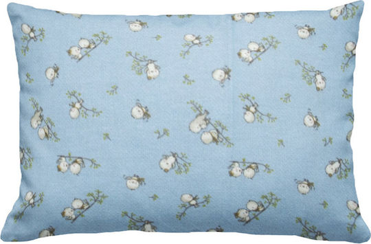 Dimcol Birds Kids Cotton Pillowcase 50x70cm 14 Sky Blue