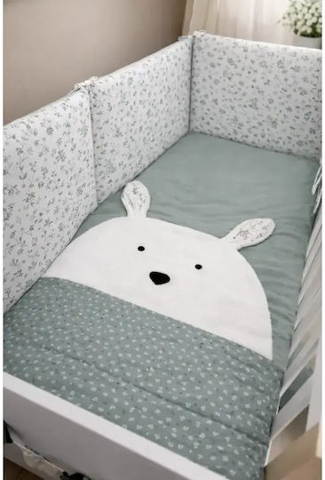 Baby Star Borduri Pentru Pătuț Clasică Internă Mentă 40cm