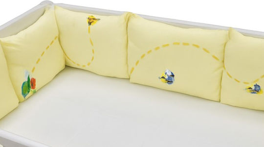 Beboulino Pooh Friends Crib Bumpers Classic Inside Multicolour 70x140cm