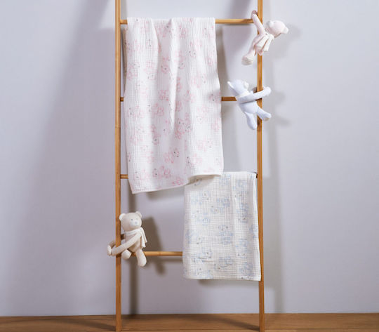 Nef-Nef Homeware Κουβέρτα Αγκαλιάς & Λίκνου Teddy με Ζωάκι 75x100εκ. Nef-Nef Homeware Κουβέρτα Αγκαλιάς & Λίκνου Teddy με Ζωάκι 75x100εκ.