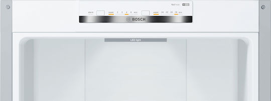 Bosch Fridge-Freezer 368lt Total NoFrost H203xW60xD66cm Gray KGN39VIEB