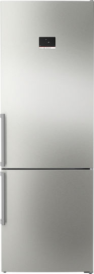 Bosch Ψυγειοκαταψύκτης 440lt Total NoFrost Υ203xΠ70xΒ66.7εκ. Inox KGN49AICT