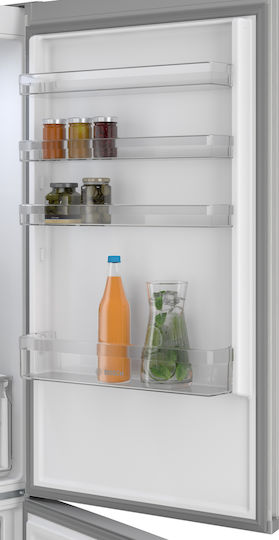 Bosch Frigider-congelator Total NoFrost Înălțime203xLățime70xAdâncime66.7cm Gri KGN492LAF