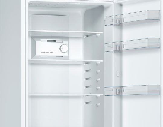 Bosch Ψυγειοκαταψύκτης 305lt Total NoFrost Υ186xΠ60xΒ66εκ. Λευκός KGN36NWEA