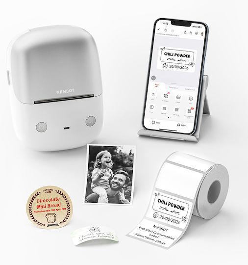 Niimbot B2 Pro Electronic Single Label Maker with Bluetooth Red