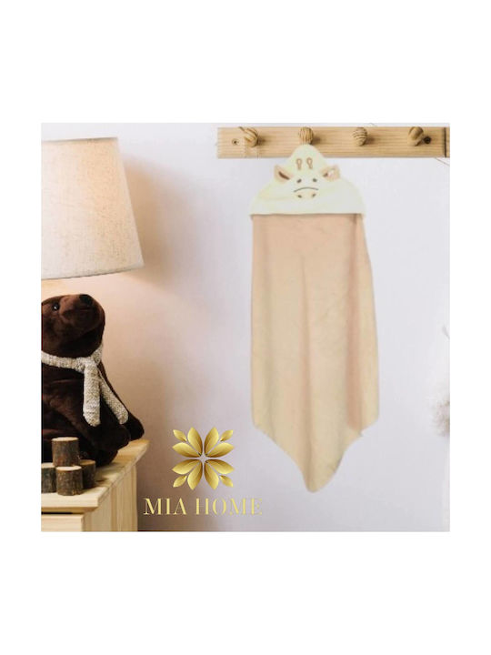 Căpușă-Bebeluș Cu glugă Beige