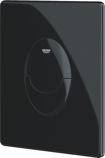 Grohe Skate Πλακέτα για Καζανάκια Διπλής Λειτουργίας Glossy Black