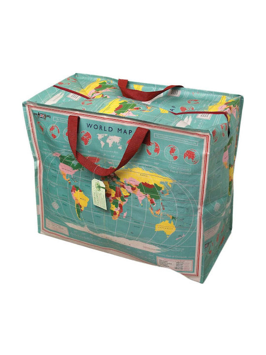 Rex London Kinder Wäschekorb Jumbo Bag Grün 55x48x28cm