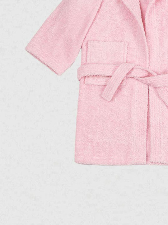Sunshine Παιδικό Μπουρνούζι Pink mit Kapuze