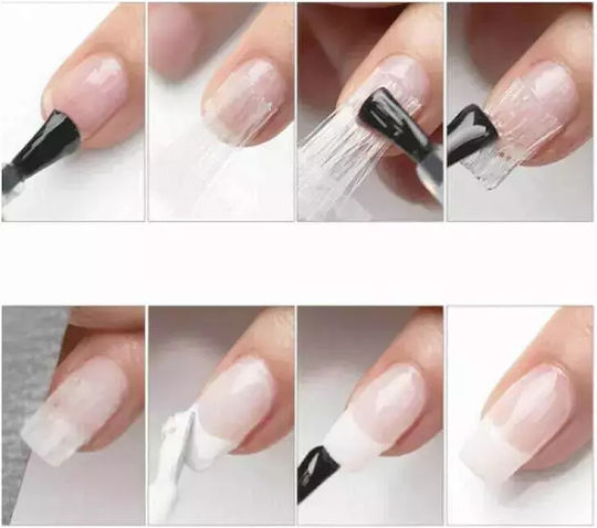 Gel Nail Tips in Beige Color 100pcs