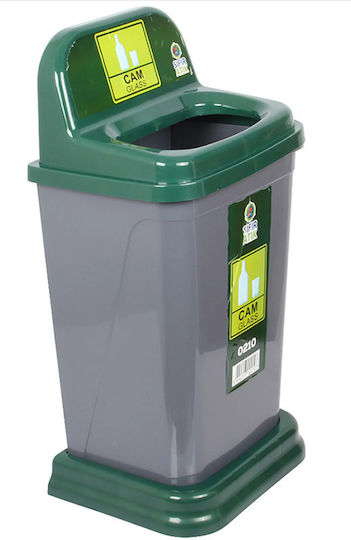 Sidirela Kunststoff Gewerbliche Abfallbehälter Recycling 50Es