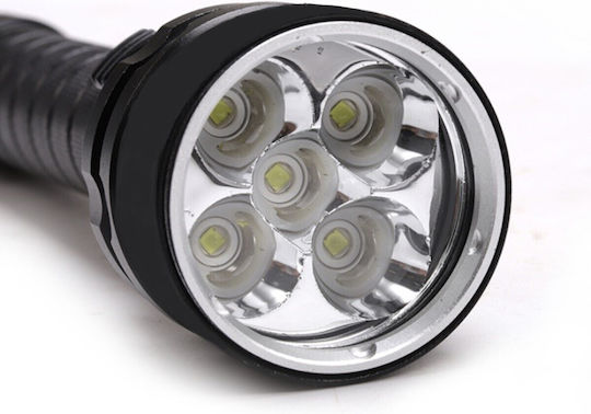 Rechargeable LED Head Diving Light with Brightness 5000lm for Depth up to 60m