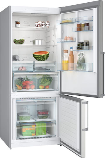 Bosch Fridge-Freezer 526lt Total NoFrost H186xW75xD80cm Inox KGN76XIEP