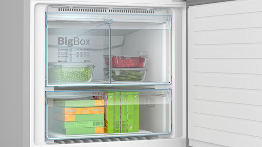 Bosch Fridge-Freezer 526lt Total NoFrost H186xW75xD80cm Inox KGN76XIEP