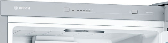 Bosch Fridge-Freezer 308lt H186xW60xD65cm Metal Look KGV36VLEAS