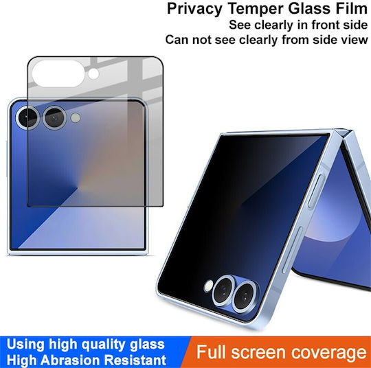 Imak Privacy Full Face Tempered Glass (Galaxy Z Flip8)