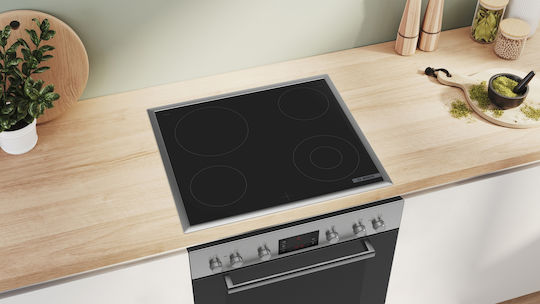 Bosch Serie 4 Plită Ceramică Cu ramă non Autonom 58.3x51.3εκ.