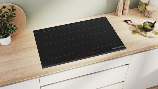 Bosch Serie 6 Smart Επαγωγική Εστία Αυτόνομη με Λειτουργία Κλειδώματος 80.2x52.2εκ.