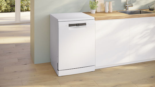Bosch Ελεύθερο Πλυντήριο Πιάτων με Wi-Fi για 13 Σερβίτσια Home Connect Π60xY84.5εκ. Λευκό
