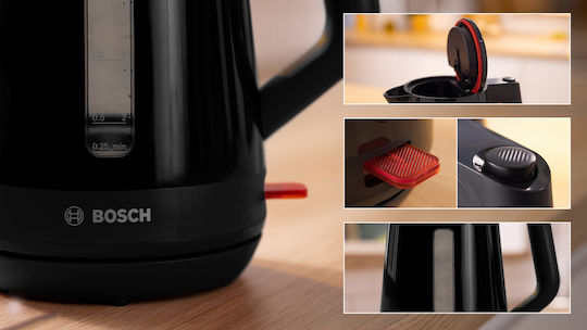 Bosch MyMoment Електрическа Кана 1.7l 2400W Черна