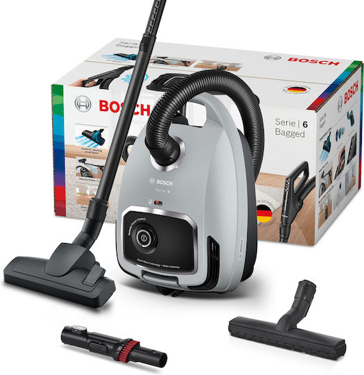Bosch BGB6X330 Aspirator 600W cu sac 4lt Gri
