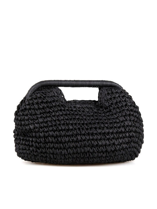 Straw Women's Handbag Black