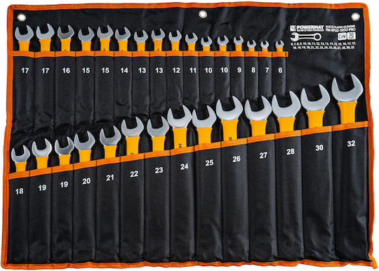 Powermat Set 30 Chei Poligonale Simple