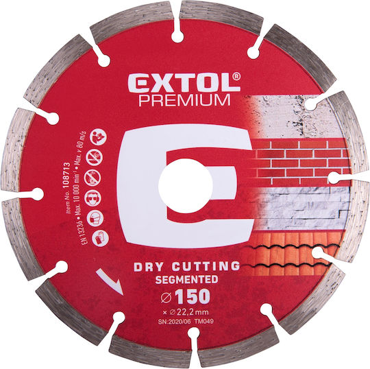 Extol Extol Schleifscheiben Für Baumaterialien 150mm