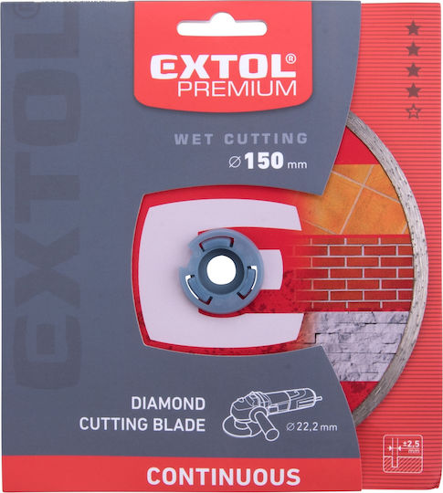 Extol Δίσκος Κοπής Δομικών Υλικών 150mm
