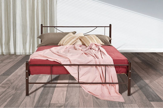 No20 Bett Doppel Für Matratze 150x200cm Bronze Schwarz No20 Bett Doppel Für Matratze 150x200cm Bronze Schwarz