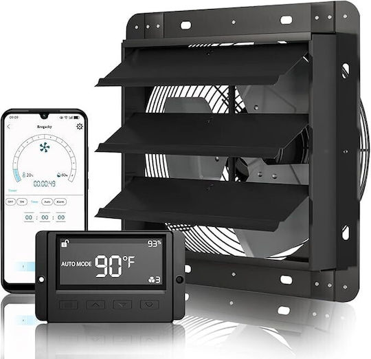 Ventilator profesional de perete cu diametrul de 30 cm