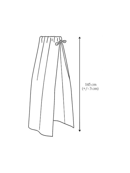 Qmini Plasă Împotriva Țânțarilor Bebe Pentru Pătuț Bumbac Gri 145x200cm