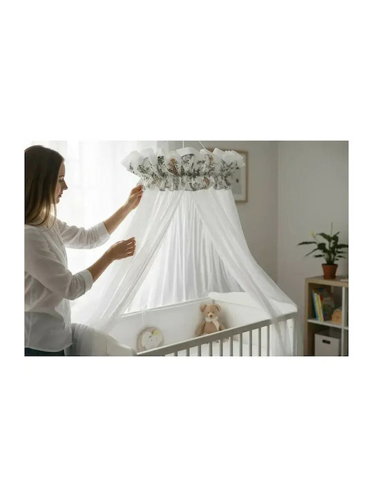 Qmini Qmini Baby Moskitonetz für Zimmer Mehrfarbige 400x170cm