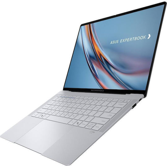 Asus ExpertBook Ultra B9406CAA-TH0728X 14" OLED Ecran tactil 120Hz (Ultra 7-358H/64GB/1TB SSD/W11 Pro) Gri Morn (Tastatură US)