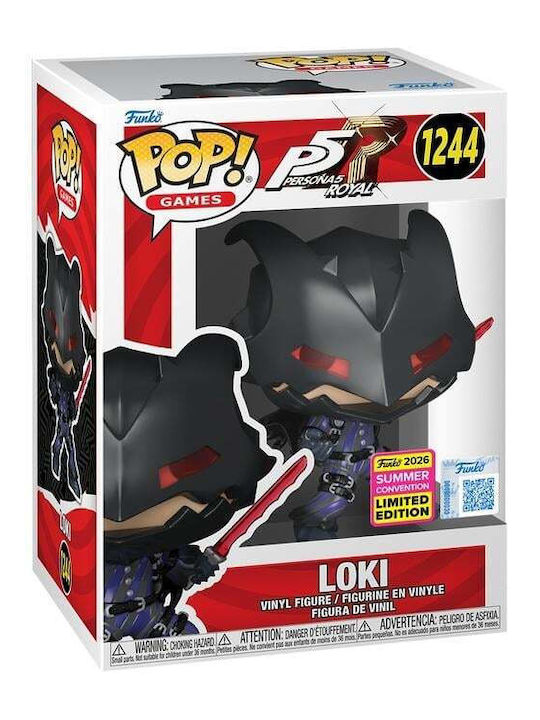 Funko Pop! Игри: Persona 5 Royal - Loki (Ексклузивно за SDCC 2026) 1244 Ограничено издание Funko Pop! Игри: Persona 5 Royal - Loki (Ексклузивно за SDCC 2026) 1244 Ограничено издание