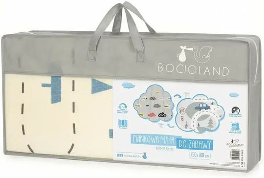 Bocioland Covor Pentru Copii Drumul Multicolor 180x150cm