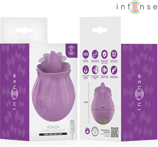 Intense Azalea Mini Klitoris Vibrator 8cm Lila