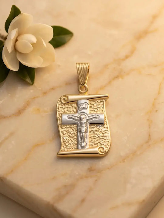 Dichrom Anhänger Kinder Amulette aus Gold 14K 057919