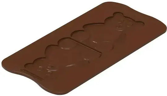 Silikomart Choco Bear Formă Pentru Tăvi și Tăvi Pentru Copt Din Silicon 6.7x9cm Silikomart Choco Bear Formă Pentru Tăvi și Tăvi Pentru Copt Din Silicon 6.7x9cm