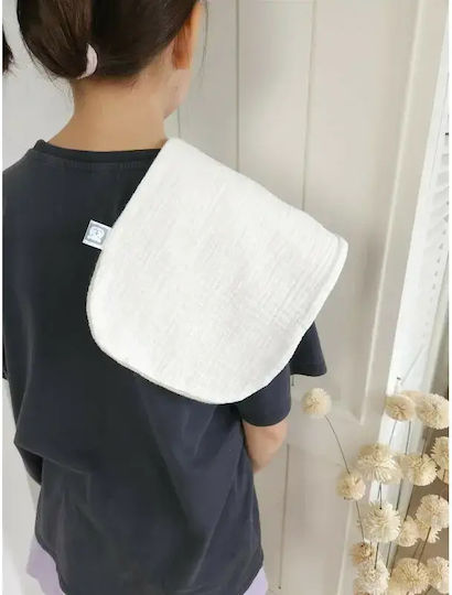 Qmini Umărul Burp Cloth Maro