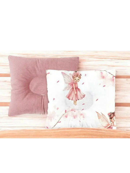 Qmini Pernă Decorativă Pentru Copii Roz 23x26cm