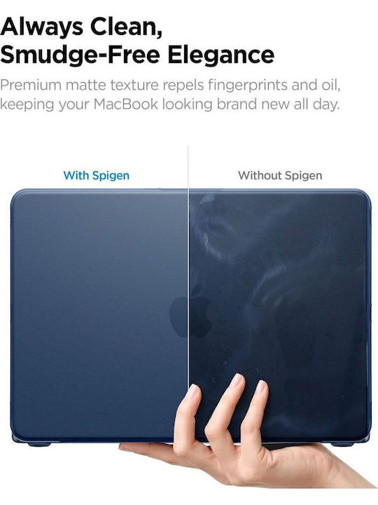Spigen Калъф за лаптоп 13" в син цвят ACS11814
