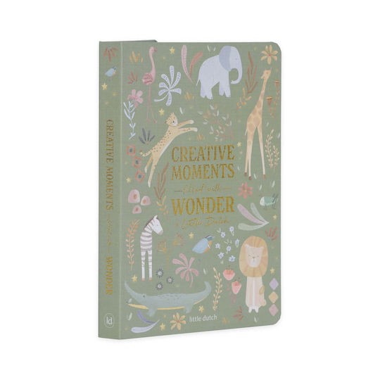 Little Dutch Writing Tablet Safari Friends Green